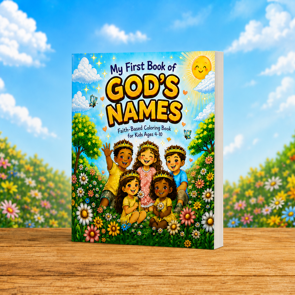 My First Book of God Name's Coloring Book